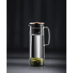 Bodum Glaskanna - - Biasca - Kopparlock med filter - 1,2 L - Transparent