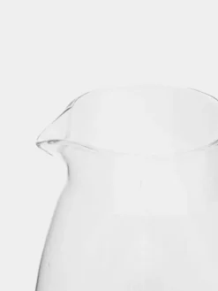 Kaffe- & Tekannor-Glaskanna för drycker med bambulock Wilmax 1,9L