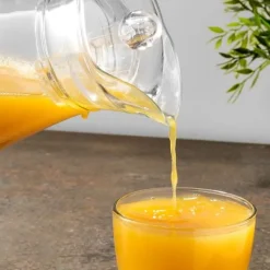 Glas-Glaskanna med lock 1,4 l