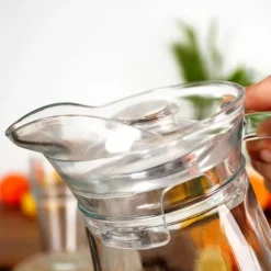 Glas-Glaskanna med lock 1,4 l