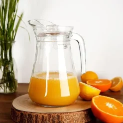 Glas-Glaskanna med lock 1,4 l