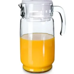 Glaskanna med lock 2 l