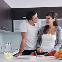 Karaffer-Glaskanna, 24x14x18 cm, Transparent