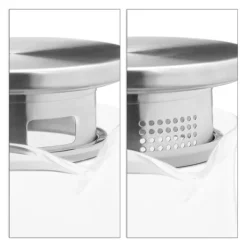 Karaffer-Glaskanna, 24x14x18 cm, Transparent