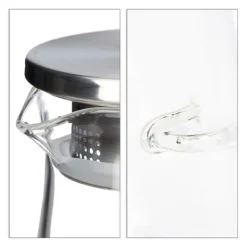 Karaffer-Glaskanna, 24x14x18 cm, Transparent