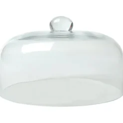 Glaskupol för att röka mat på tallrik - HENDI 199978