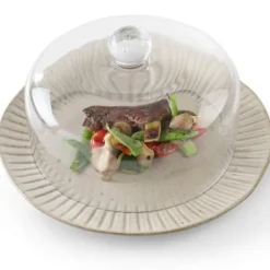 Glaskupol för att röka mat på tallrik - HENDI 199978