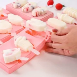 Glassform för 3 glassar – Gör Egna Glasspinnar Hemma