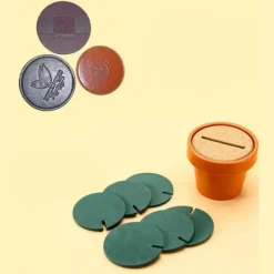 Glasunderlägg-Glasunderlägg - Kaktus - 6 st