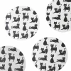 Glasunderlägg Kattfamilj 4-pack