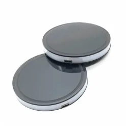 Glasunderlägg med färgskiftande LED-ljus - 2 pack