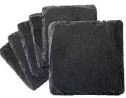 Dorre Glasunderlägg Skiffer 6-pack