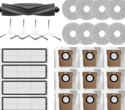 Dammsugartillbehör-Gäller för Dreame L10S Ultra/S10 Pro, Xiaomi Robot Vacuum X10 Plus（26 delar tillbehör）