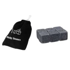 GL12729-Återanvändbara whiskystenar. 6 stycken. set med iskuber. vinkylning. bröllopsfest. kyla ner