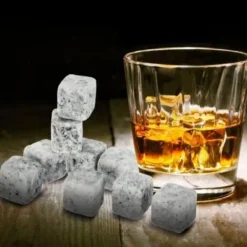 GL12729-Återanvändbara whiskystenar. 6 stycken. set med iskuber. vinkylning. bröllopsfest. kyla ner
