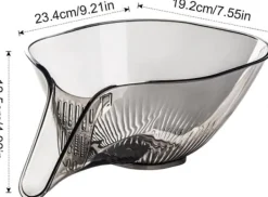 Durkslag & Silar-GOSHIES Dräneringsskål med tratt 3 delar handskar och trasa