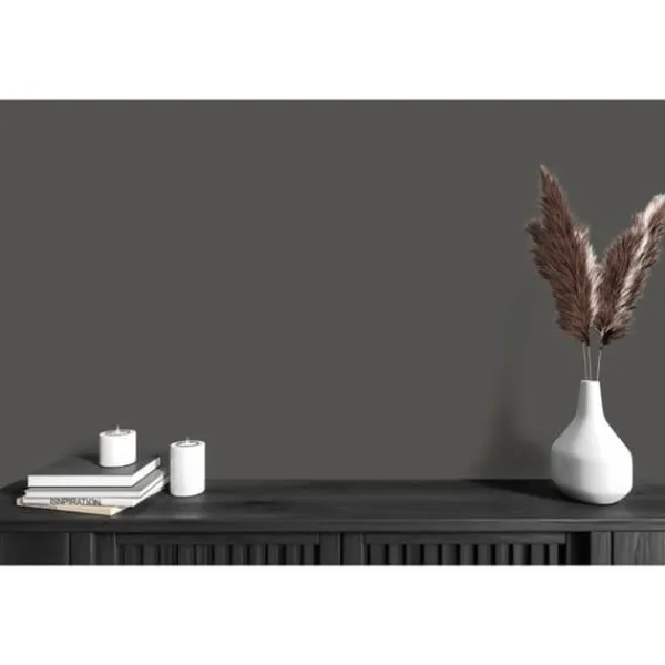 Tillbehör Till Kavlar-Grå matt väggfärg The Color Kitchen Poppy Seed Dispersion exklusiv för inomhusbruk Hög intensitet 5 liter