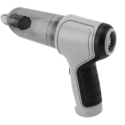 Grå sladdlös bildammsugare Handhållen Kraftfull hemdammsugare för dubbla ändamål Sladdlös handdammsugare