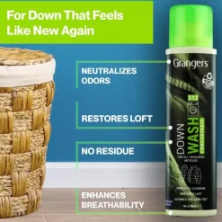 Tvättutrustning-GRANGERS DOWN WASH KIT 300 ML, duntvätt med bollar, tvättbollar dun