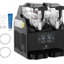 Slushmaskiner-Granitor slush sorbet dryckesmaskin dubbel 380 W 2 x 3 l