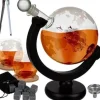 Glas-Graphine - globe - malatec 22553 whisky set