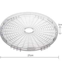 Torkugnar-GreenBlue svamp-, grönsaks- och frukttork, 250W effekt, mycket tyst, 5 såll, GB195