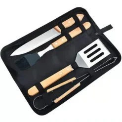 Grillar-Grillset i trä, 4-delar