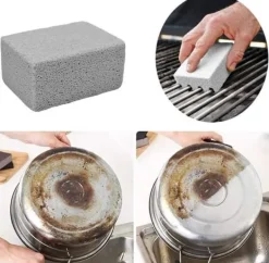 Grillskrapor - Ekologiska - 4PCS - Rengöringssten - Utsökt luktfri - Icke giftig