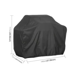 Grillar-Grillöverdrag 145x61x117cm - skyddar mot väder och vind