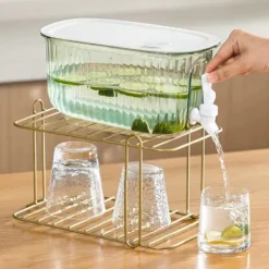 Dryckesautomater-Grön dryckesautomat med stor kapacitet med läckagesäker kran för hemmet