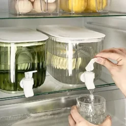 Dryckesautomater-Grön dryckesautomat med stor kapacitet med läckagesäker kran för hemmet