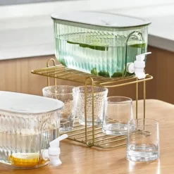 Dryckesautomater-Grön dryckesautomat med stor kapacitet med läckagesäker kran för hemmet