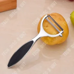 Matskalare & Urkärningsverktyg-Grönsaks- och fruktgarnerare - TD® - Universell - Rostfritt stål - Svart - Multifunktionell