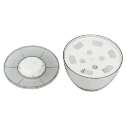 Grönsaksavtork, Stor Kapacitet, USB-ansluten,Vit Grå