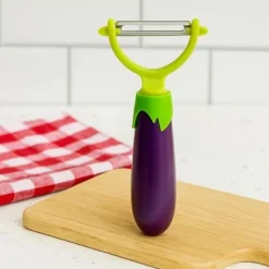 Grönsaksskalare 16 cm – Original Auberginehandtag | Praktisk & Design