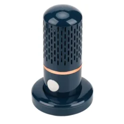 Ultraljudstvätt-Grönsakstvättmaskin Multifunktion Trådlös USB Laddning Auto Kapsel Fruktrenare för kök Blå