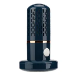 Ultraljudstvätt-Grönsakstvättmaskin Multifunktion Trådlös USB Laddning Auto Kapsel Fruktrenare för kök Blå