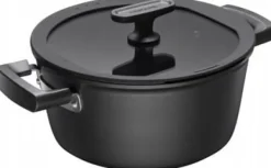 Fiskars Kokkärl-Gryta Hard Face 5 L med lock Keramisk 1075527