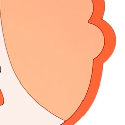 Grytmatta Värmebeständig Anti-halk Förtjockad Miljövänlig PVC Bänkskiva Hot Pad Mandarin