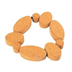 Grytunderlägg 9 bitar Cork - Tina Nordström