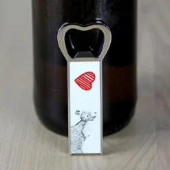 Haflinger Fohlen - flasköppnare med häst, personlig kylöppnare, unik present till en man från Art-Dog