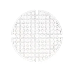 Halkfri matta Kinvara Transparent Plast 29 x 0,1 x 29 cm Diskho (12 antal)