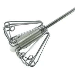 Vispar-Halvautomatisk Visp i Rostfritt Stål - Upp & Ner