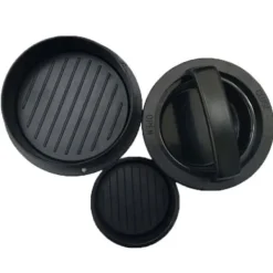 Hamburgerpress - KONVINIT - 3 i 1 - Avtagbar - Lätt att använda - Svart