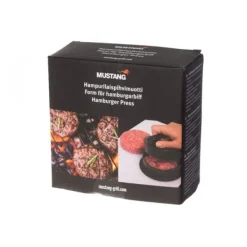 Mustang Pressar-hamburgerpress, formpress hamburgare, HAMBURGERPRESS 3-i-1