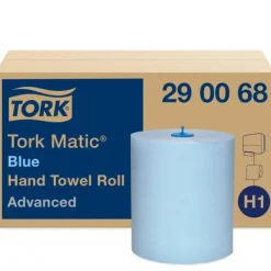 Pappershanddukar-Handduk TORK Adv H1 blå 6/fp