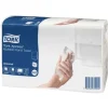 Handduk, Tork H2 Universal, 2-lagers, Z-vik, 23,4x21,3 cm, 7,8 cm, vit, blandade fibrer - (20 förpackningar x 190 ark)