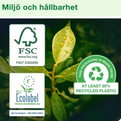 Handduk TORK Uni H2 2-lag vit 3800/fp