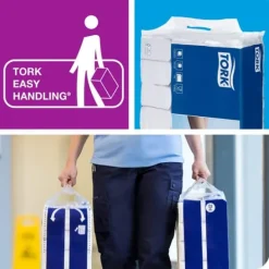Pappershanddukar-Handduk TORK Uni H2 Xpress 3800/fp