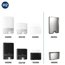 Pappershanddukar-Handduk TORK Uni H2 Xpress 3800/fp